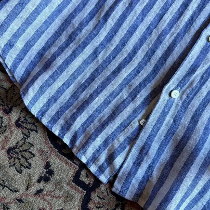 [BUNJANG] HERIGA HENISY Linen Shirt (Men&