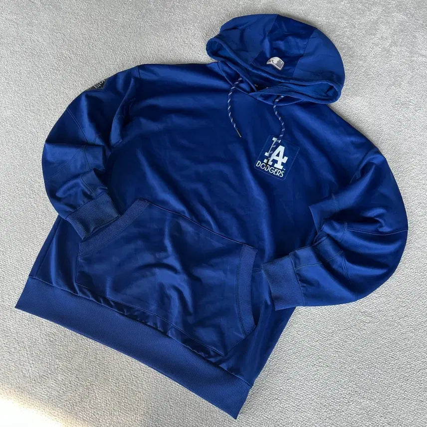[BUNJANG] MLB LA Dodgers Blue Hoodie (Size M) / MLB LA 다저스 블루 후드티 m