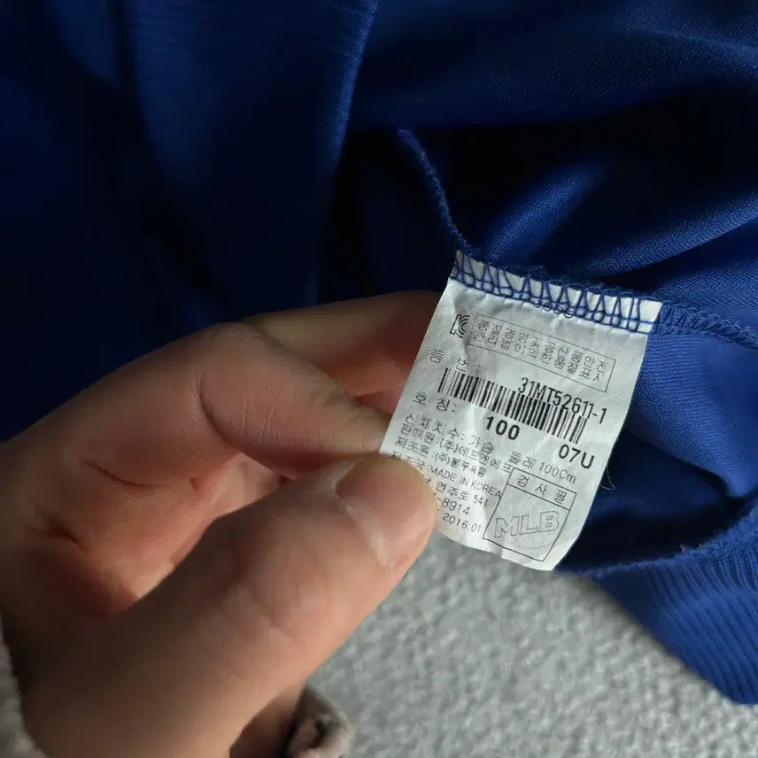 [BUNJANG] MLB LA Dodgers Blue Hoodie (Size M) / MLB LA 다저스 블루 후드티 m