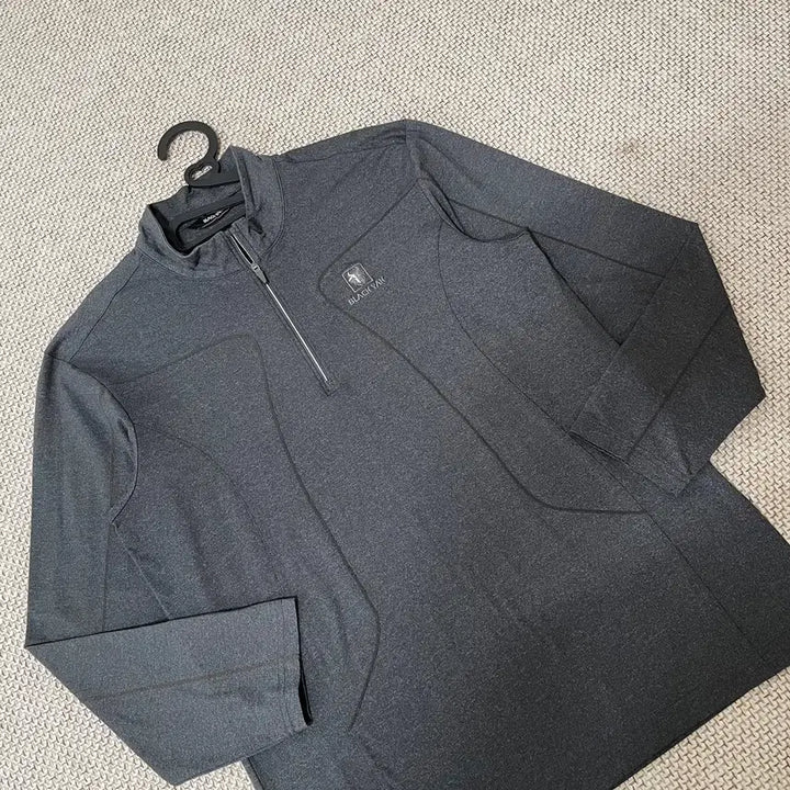 [BUNJANG] Black Yak Half-Zip Hiking Functional T-shirt / L 블랙야크 반집업 등산 기능티셔츠 N.7654