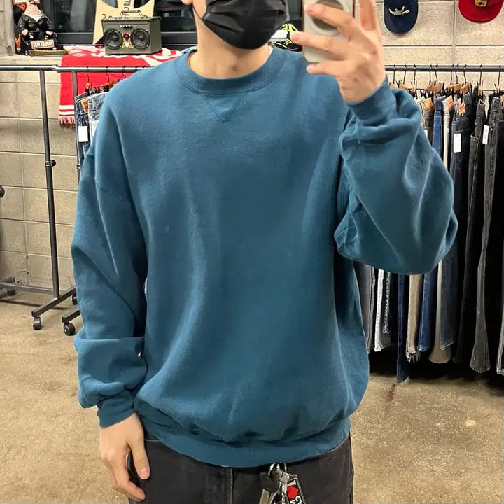 [BUNJANG] Russell Athletic Blank Sweatshirt / 90s 러셀 블랭크 스웻셔츠 (110)