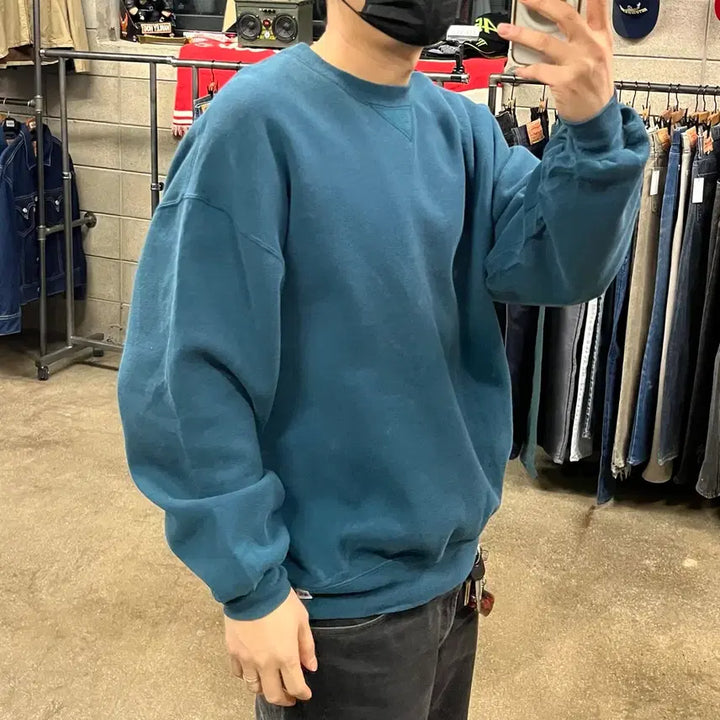 [BUNJANG] Russell Athletic Blank Sweatshirt / 90s 러셀 블랭크 스웻셔츠 (110)