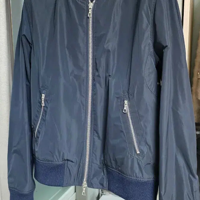 [BUNJANG] Officine Generale Bomber Blouson Navy Jacket / 오피신제네랄 봄버 블루종 네이비 M