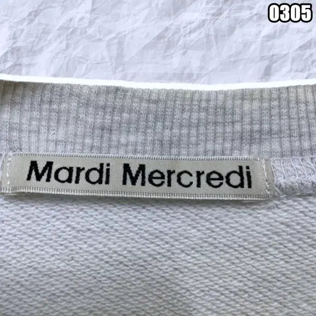 [BUNJANG] Mardi Mercredi Big Logo Sweatshirt / M 마르디 메크르디 빅로고 맨투맨