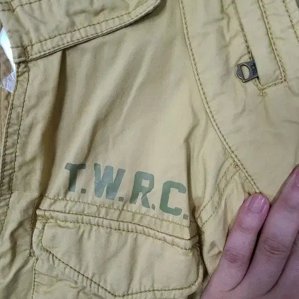 [BUNJANG] Tini Wini Beige Vintage Quad Pocket Vest / 티니위니 베이지 빈티지 쿼드포켓 조끼 FL