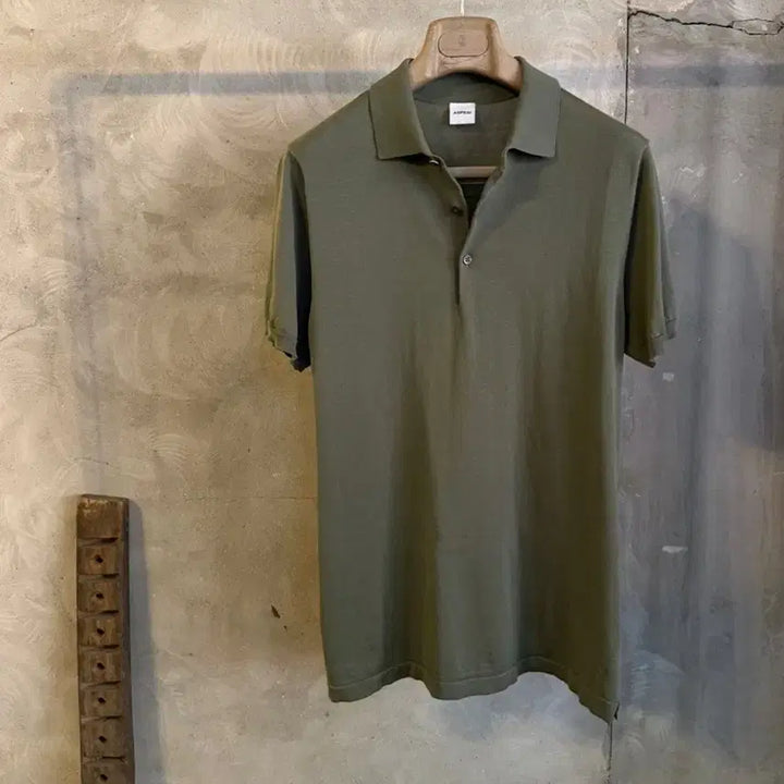 [BUNJANG] Aspesi Classic Short Sleeve Knit Top / 아스페시 클래식 반팔니트 남성100