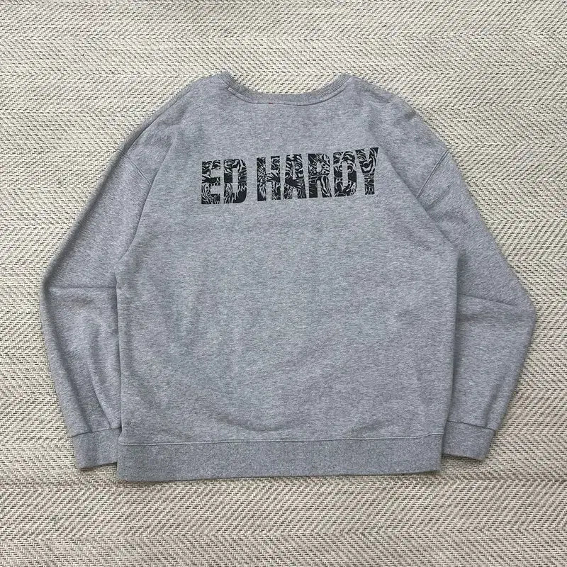 [BUNJANG] Ed Hardy Embroidered Sweatshirt / 에드하디 자수 맨투맨 r3224