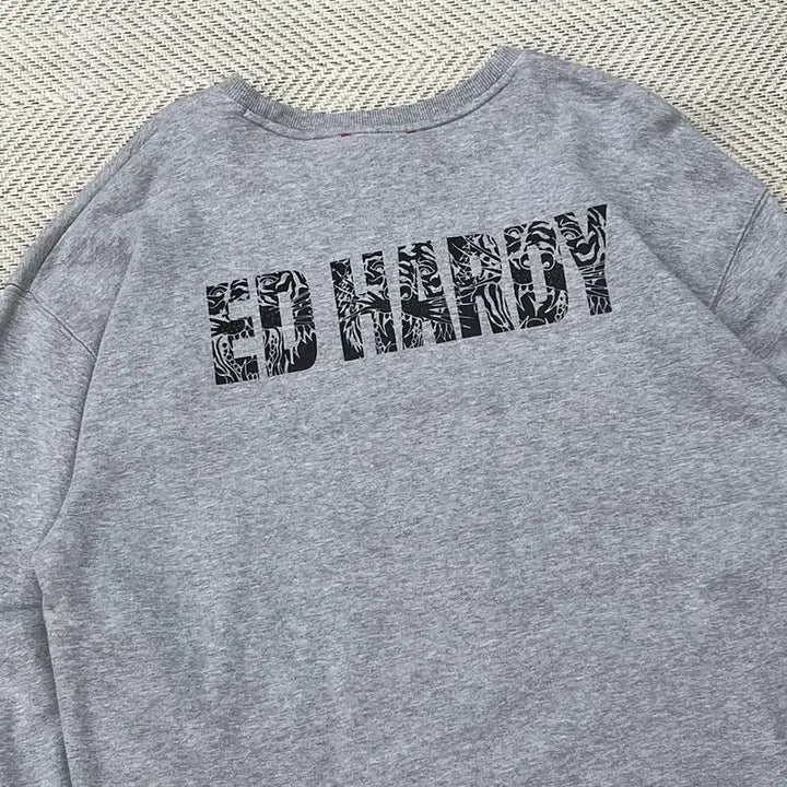 [BUNJANG] Ed Hardy Embroidered Sweatshirt / 에드하디 자수 맨투맨 r3224