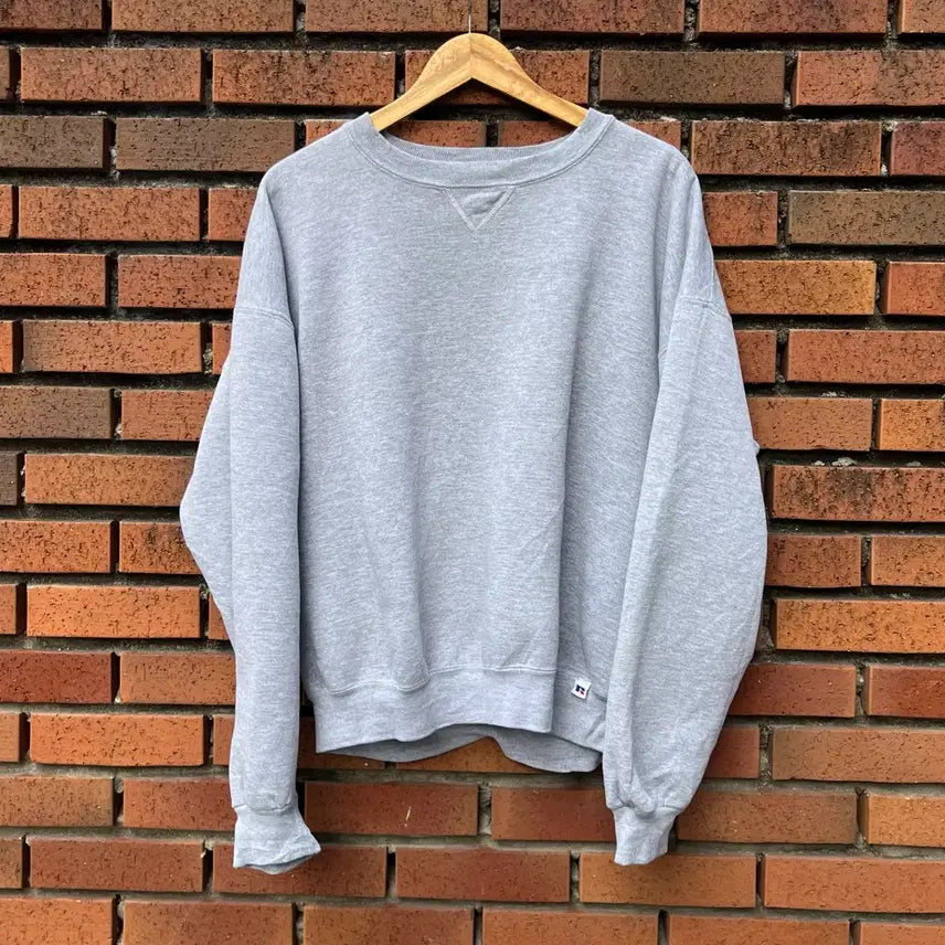 [BUNJANG] Russell Blank Sweatshirt / 90s 러셀 블랭크 스웻셔츠 (105-110)