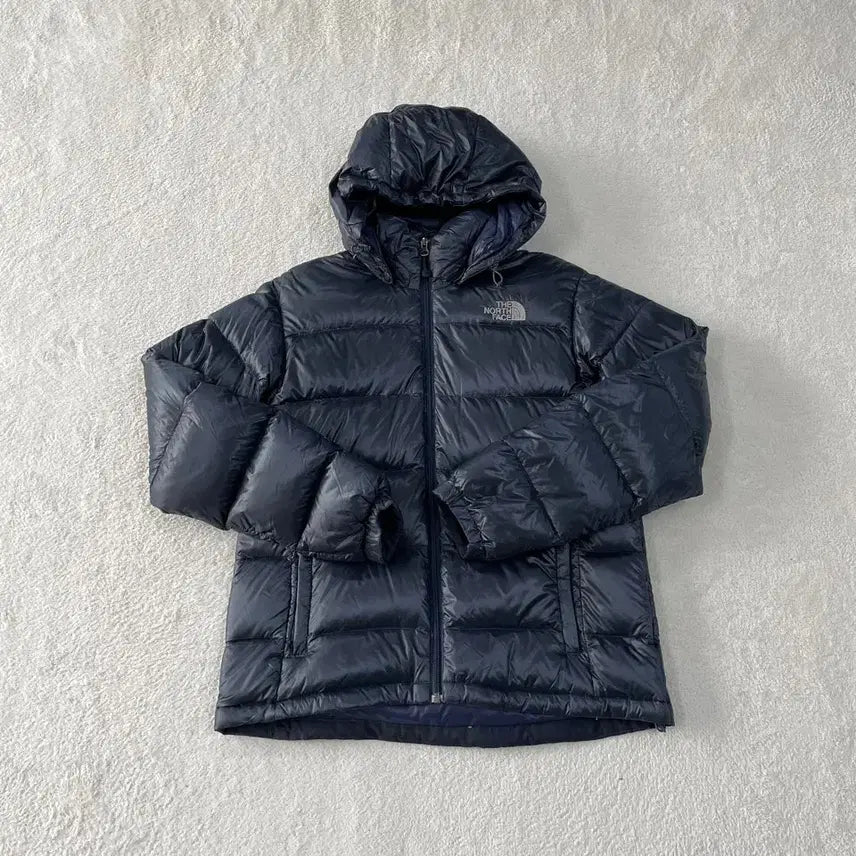[BUNJANG] The North Face Metro 700 Shiny Puffer Jacket / 90 노스페이스 여성 메트로 700 유광패딩 네이비 눕시