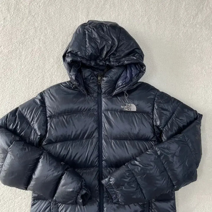 [BUNJANG] The North Face Metro 700 Shiny Puffer Jacket / 90 노스페이스 여성 메트로 700 유광패딩 네이비 눕시