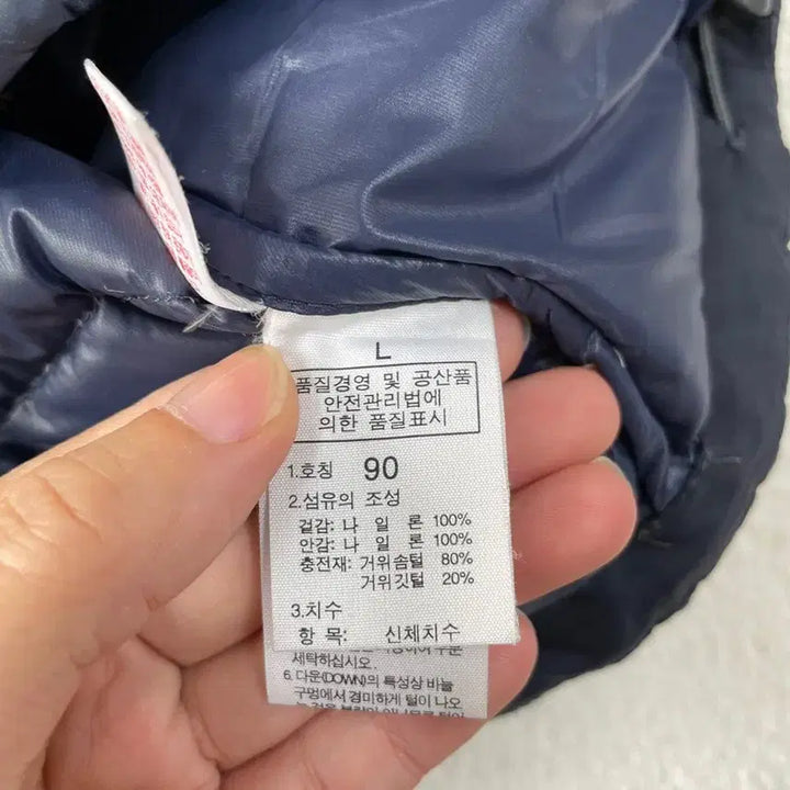 [BUNJANG] The North Face Metro 700 Shiny Puffer Jacket / 90 노스페이스 여성 메트로 700 유광패딩 네이비 눕시