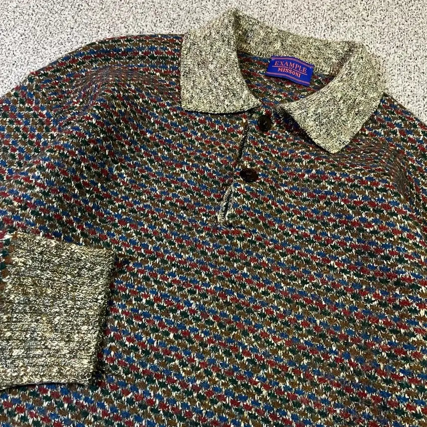 [BUNJANG] Missoni Wool Pattern Knit Sweater / 미쏘니 니트