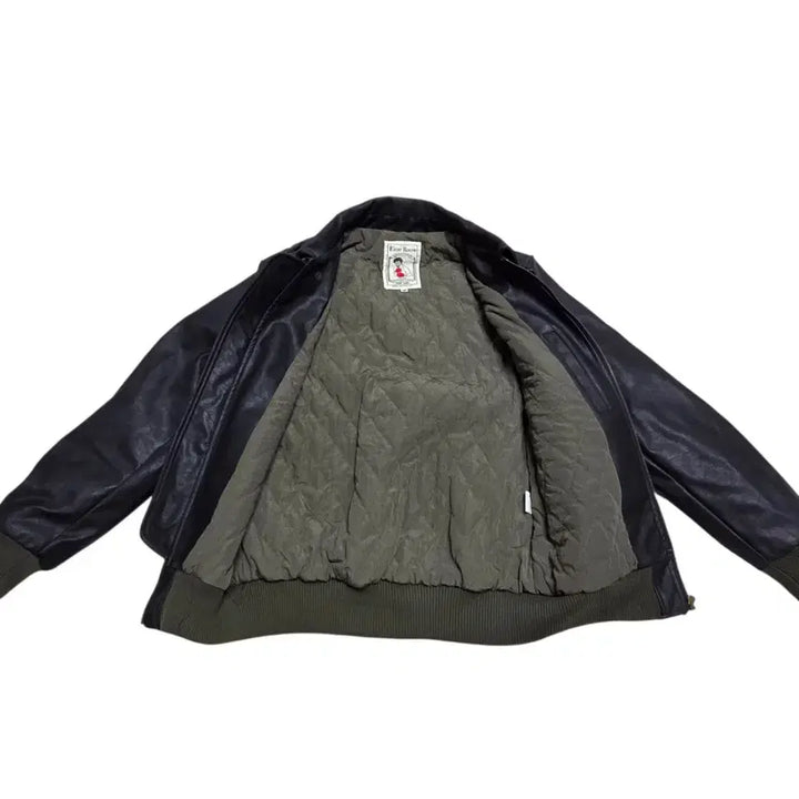 [BUNJANG] EIGHT ROUND Vintage A-2 Pilot Flight Jacket / EIGHT ROUND 에잇라운드 빈티지 파일럿 A-2 항공 자켓