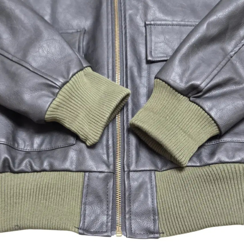 [BUNJANG] EIGHT ROUND Vintage A-2 Pilot Flight Jacket / EIGHT ROUND 에잇라운드 빈티지 파일럿 A-2 항공 자켓