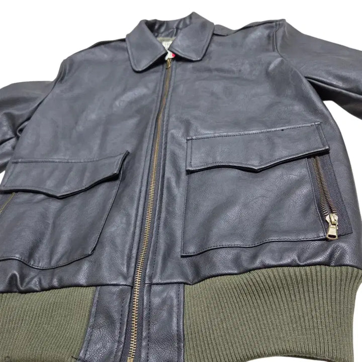 [BUNJANG] EIGHT ROUND Vintage A-2 Pilot Flight Jacket / EIGHT ROUND 에잇라운드 빈티지 파일럿 A-2 항공 자켓
