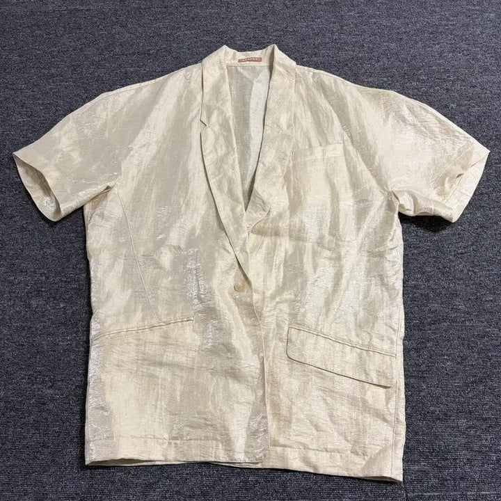 [BUNJANG] NEHERA Linen Short Sleeve Jacket / NEHERA 린넨 반팔 자켓