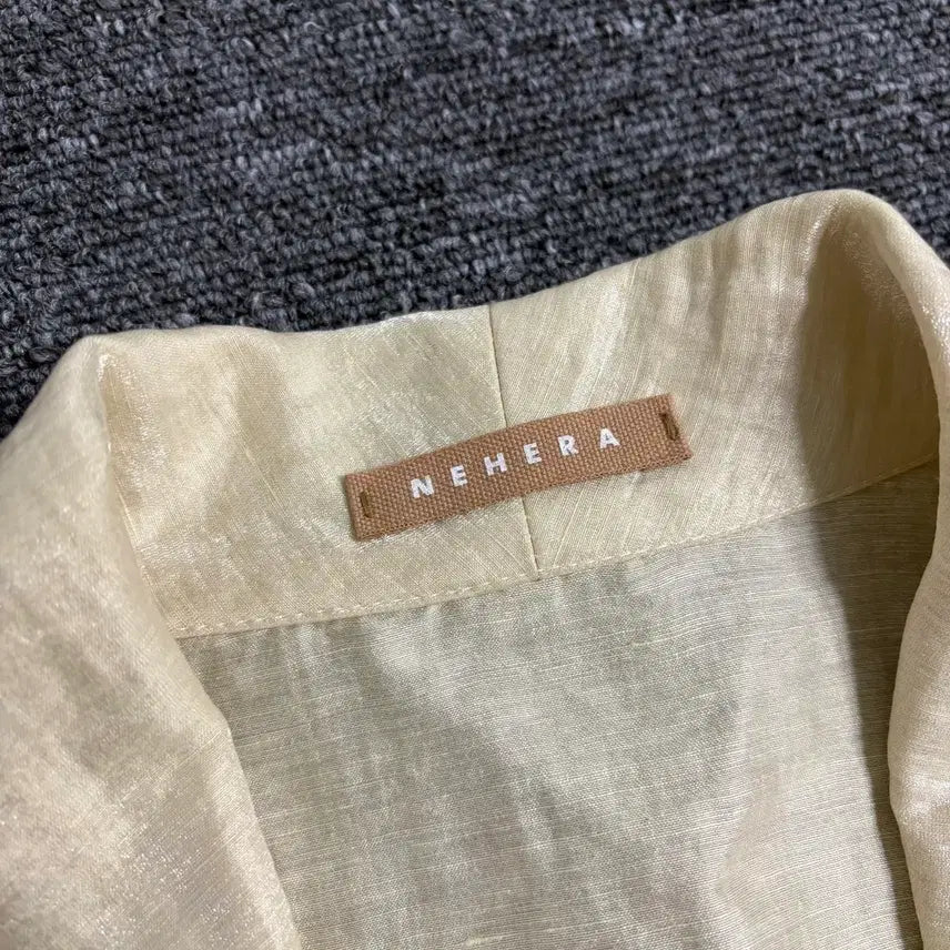 [BUNJANG] NEHERA Linen Short Sleeve Jacket / NEHERA 린넨 반팔 자켓