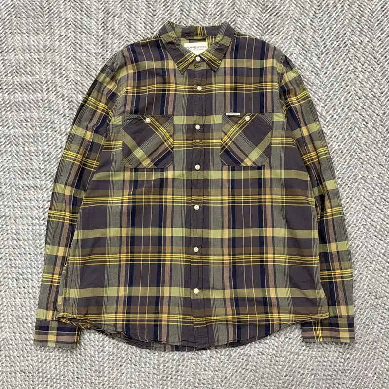 [BUNJANG] Ralph Lauren Denim &amp; Supply Checkered Shirt / 랄프로랜 데님서플라이 체크 셔츠 v1990