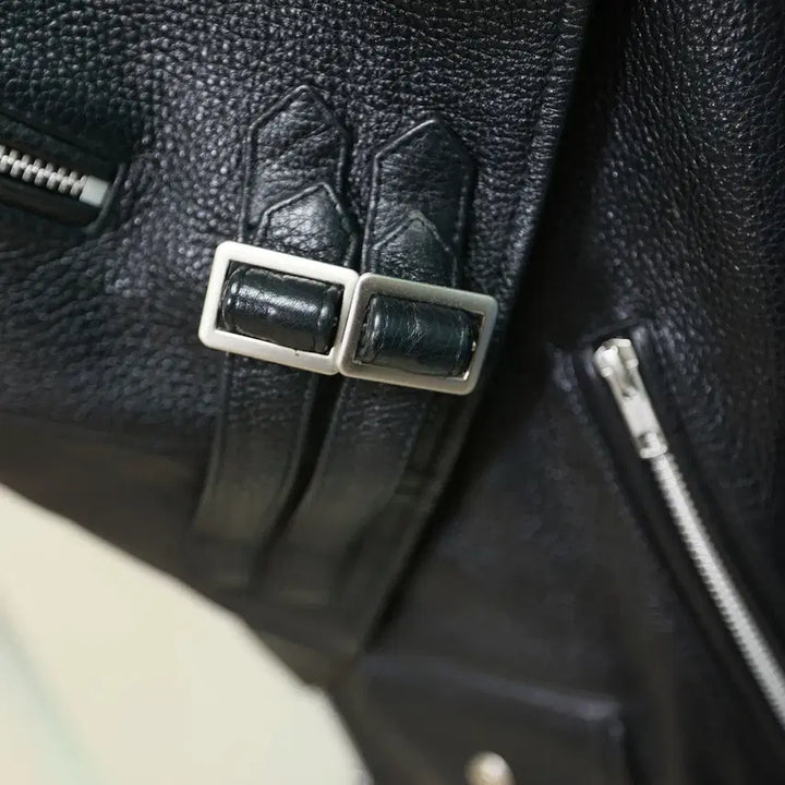 [BUNJANG] Vuanstudio Leather Rider Jacket - L / Vuanstudio 라이더 가죽 자켓 L