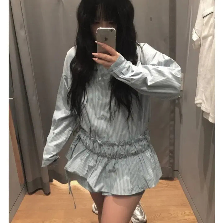 [SOLD OUT] 데이지투엘 셀라 스트라이프셔츠