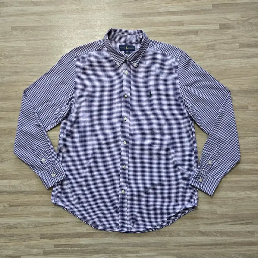 [BUNJANG] Polo Ralph Lauren Gingham Check Shirt / 90) 폴로 랄프로렌 긴팔 깅엄 체크 셔츠