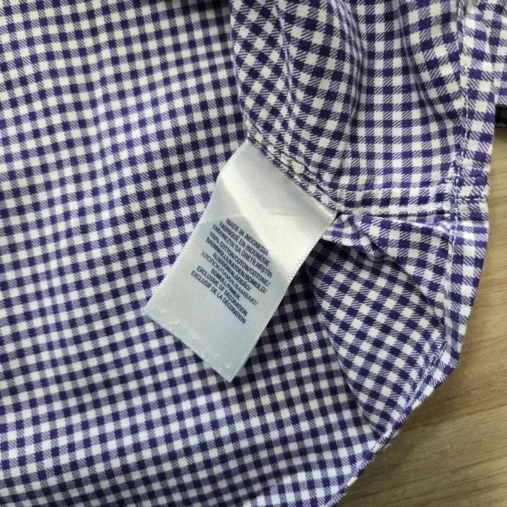 [BUNJANG] Polo Ralph Lauren Gingham Check Shirt / 90) 폴로 랄프로렌 긴팔 깅엄 체크 셔츠