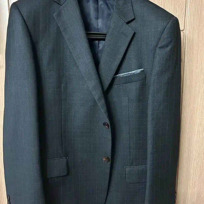 [BUNJANG] Bosslenza Checkered Suit Jacket / 보스렌자 체크무늬 정장 자켓