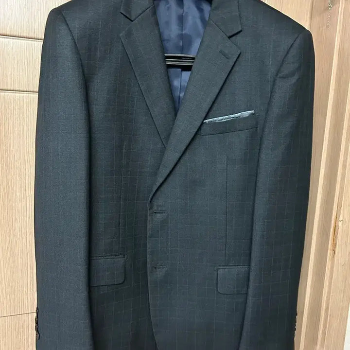 [BUNJANG] Bosslenza Checkered Suit Jacket / 보스렌자 체크무늬 정장 자켓