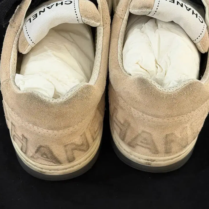 [BUNJANG] Chanel Sneakers Beige / 샤넬 운동화 235
