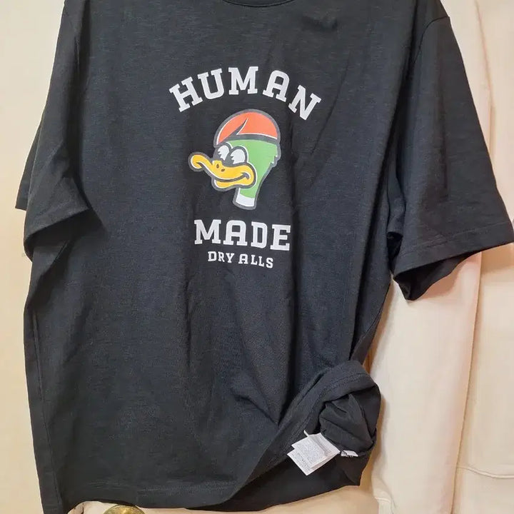 [BUNJANG] Human Made Duck Short Sleeve T-shirt Black 3XL / 휴먼메이드 덕 반팔 티셔츠 블랙 3XL 새제품
