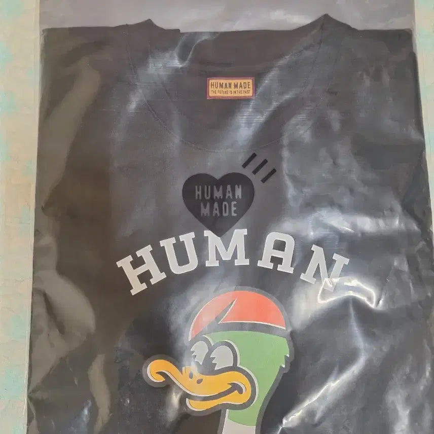 [BUNJANG] Human Made Duck Short Sleeve T-shirt Black 3XL / 휴먼메이드 덕 반팔 티셔츠 블랙 3XL 새제품
