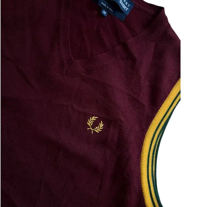 [BUNJANG] Fred Perry x Comme des Garçons Knit Vest / 프레드페리  X 꼼데가르송 니트 베스트 M