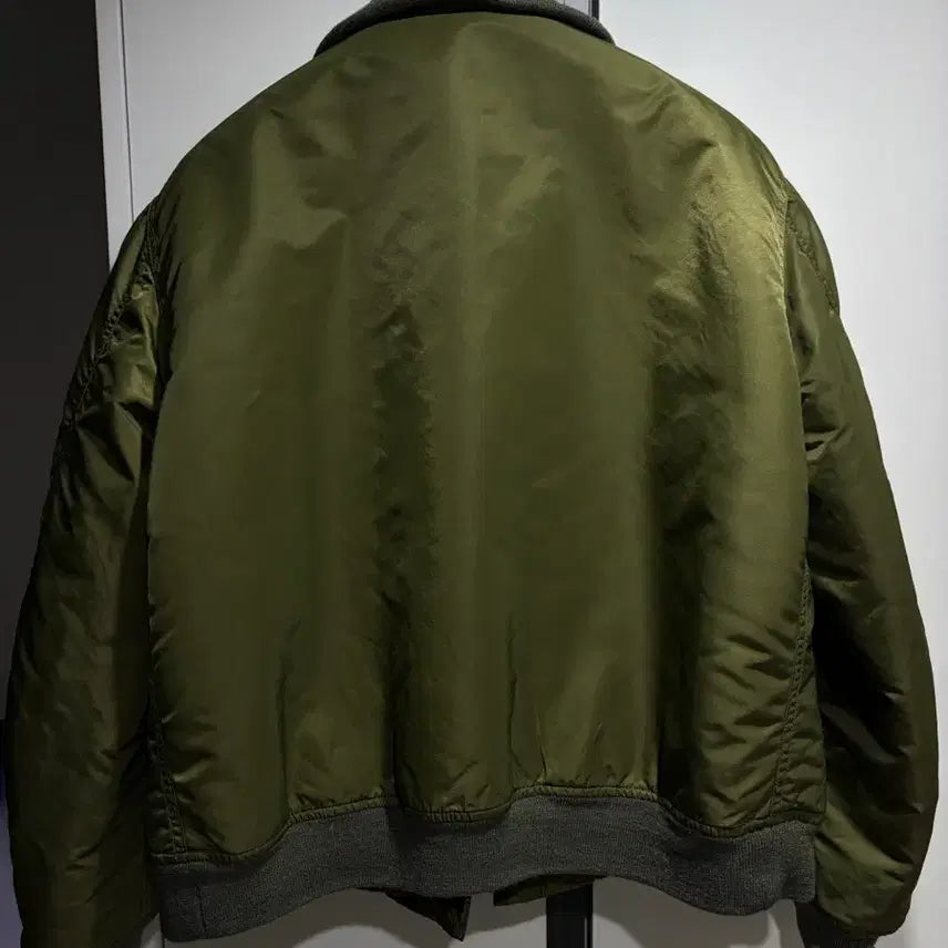 [BUNJANG] Engineered Garments LL Jacket Satin Nylon Olive / Engineered Garments LL자켓 새틴 나일론 올리브(M)