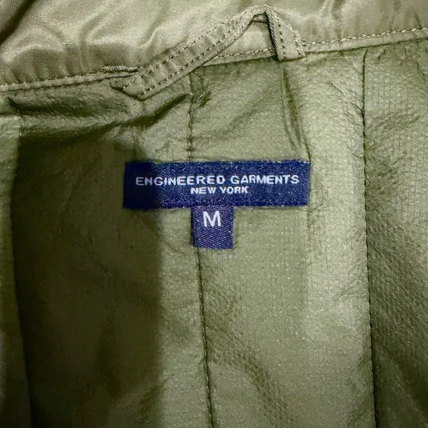 [BUNJANG] Engineered Garments LL Jacket Satin Nylon Olive / Engineered Garments LL자켓 새틴 나일론 올리브(M)