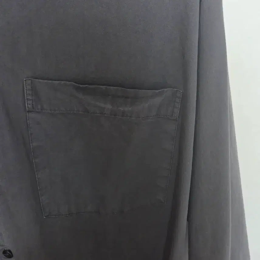 [BUNJANG] First Floor Garment Dyed Shirt - Giwa (48) / [48] 퍼스트플로어 가먼트다이드셔츠 기와