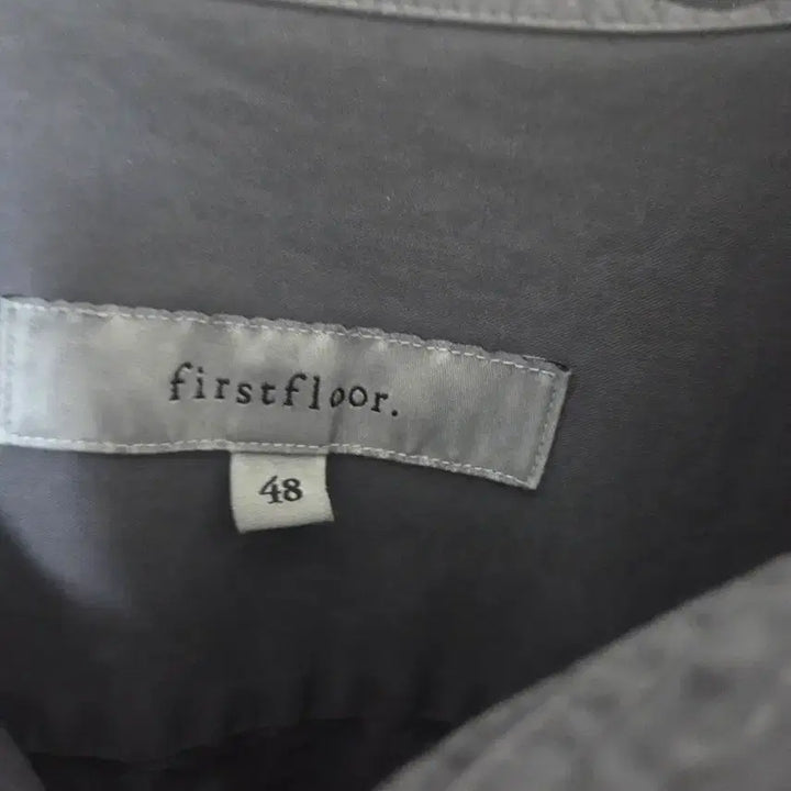 [BUNJANG] First Floor Garment Dyed Shirt - Giwa (48) / [48] 퍼스트플로어 가먼트다이드셔츠 기와