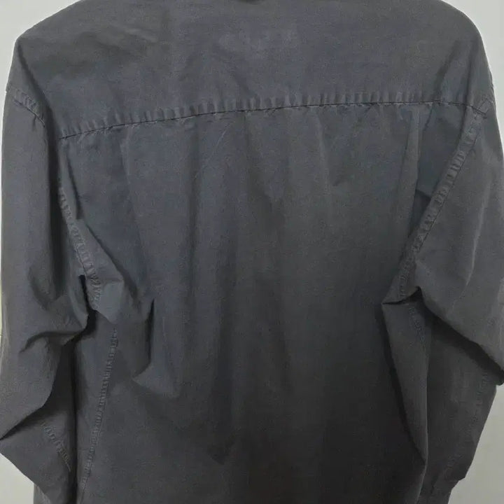 [BUNJANG] First Floor Garment Dyed Shirt - Giwa (48) / [48] 퍼스트플로어 가먼트다이드셔츠 기와