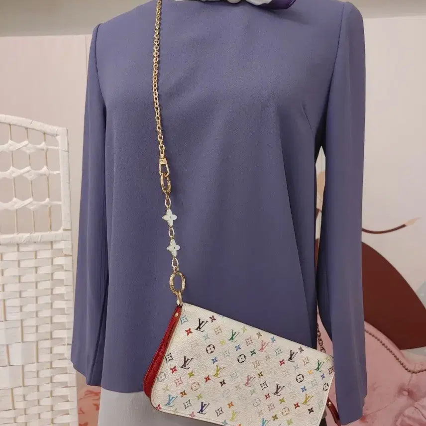 [BUNJANG] Louis Vuitton Multi Long Wallet with Strap / 정품- 루이비통 멀티 장지갑- 인보이스&amp;스트랩