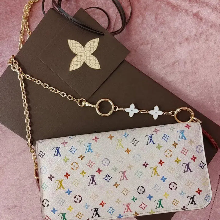 [BUNJANG] Louis Vuitton Multi Long Wallet with Strap / 정품- 루이비통 멀티 장지갑- 인보이스&amp;스트랩