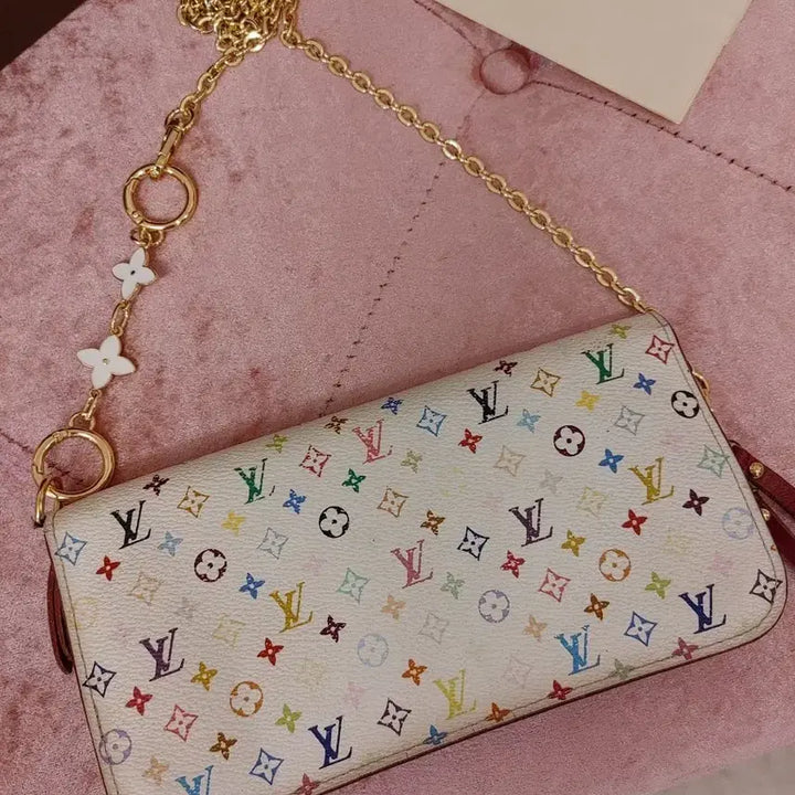 [BUNJANG] Louis Vuitton Multi Long Wallet with Strap / 정품- 루이비통 멀티 장지갑- 인보이스&amp;스트랩