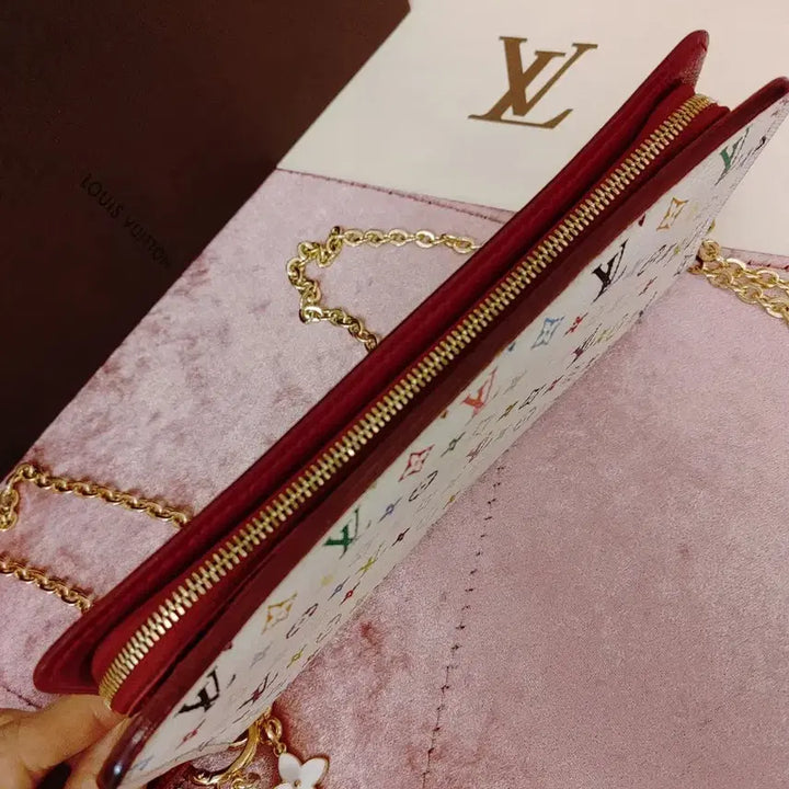 [BUNJANG] Louis Vuitton Multi Long Wallet with Strap / 정품- 루이비통 멀티 장지갑- 인보이스&amp;스트랩