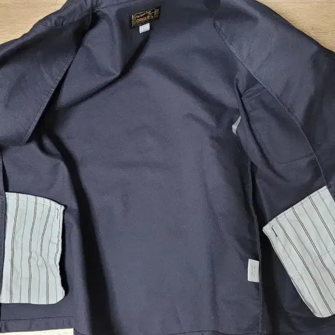 [BUNJANG] Orgueil Moleskin Jacket (Black) - Size 38 / 오르게이유(Orgueil) - 몰스킨 색 자켓(블랙) 38사이즈