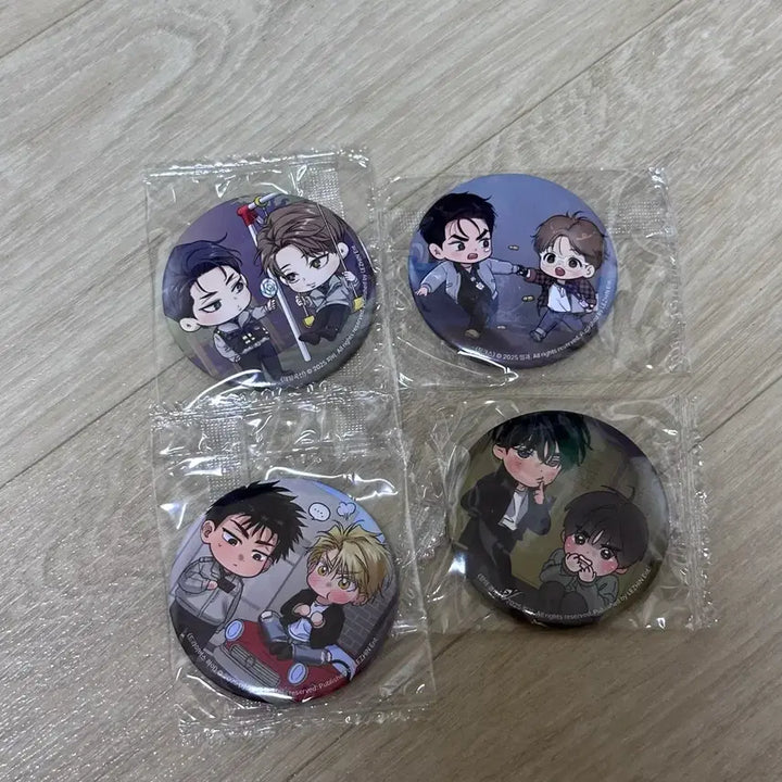 [BUNJANG] Lezhin Abalk SD Can Badge Bundle Set / 레진 아밝 SD 캔뱃지 징크스,향의경계,해빙곡선, 드버하