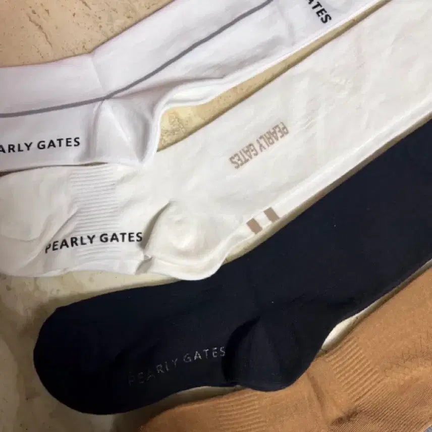 [BUNJANG] Pearly Gates &amp; Master Bunny Edition Golf Knee Socks / 정품 파리게이츠 와 마스터버니에디션 / 골프니삭스 / 새상품