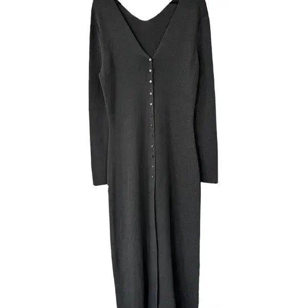 [BUNJANG] AUT Nylon Blend Long Dress - Gray / [38] AUT 나일론혼방 가지건 롱원피스 그레이