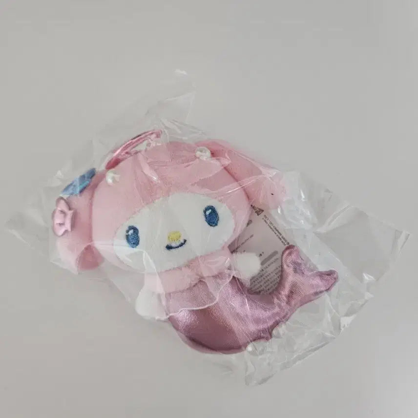 [BUNJANG] My Melody Mermaid Doll Keyring / 마이멜로디 인어공주 인형 키링 새상품
