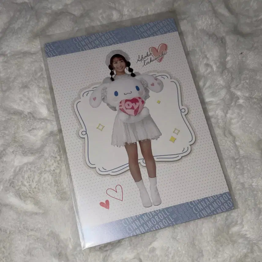 [SOLD OUT] =LOVE 이코러브 타키와키쇼코 시나모롤 콜라보 엽서