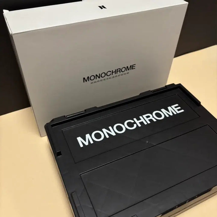 [BUNJANG] BTS MNCR Monochrome Storage Box (Unsealed) / (개봉품) BTS 방탄 MNCR 모노크롬 스토리지박스