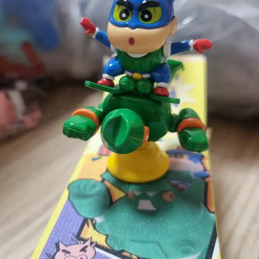[BUNJANG] Crayon Shin-chan Kantam Robo Spring Figure / 짱구 흔들 스프링 칸탐로보 짱구